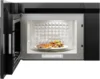 KM-MOT-OP1SS 24 inch Over The Range Stainless Steel Microwave, 300 CFM Vent Hood Function cu.ft, 24 in/1.3 Cu. Ft, Blac 4