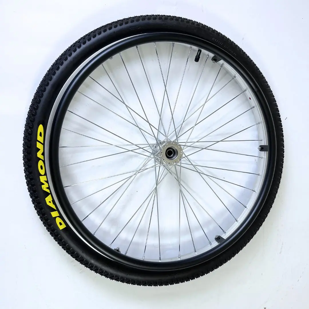 24 Inch Heavy Duty 36 Spoke Off Road Wheelchair Wheel