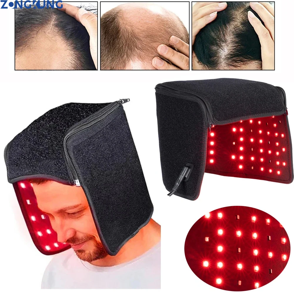 LEDRedLightTherapyHatforHairGrowth660850nmRedInfraredLight