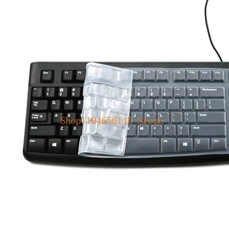 Dustproof Waterproof Transparent Silicone Keyboard Cover Protector