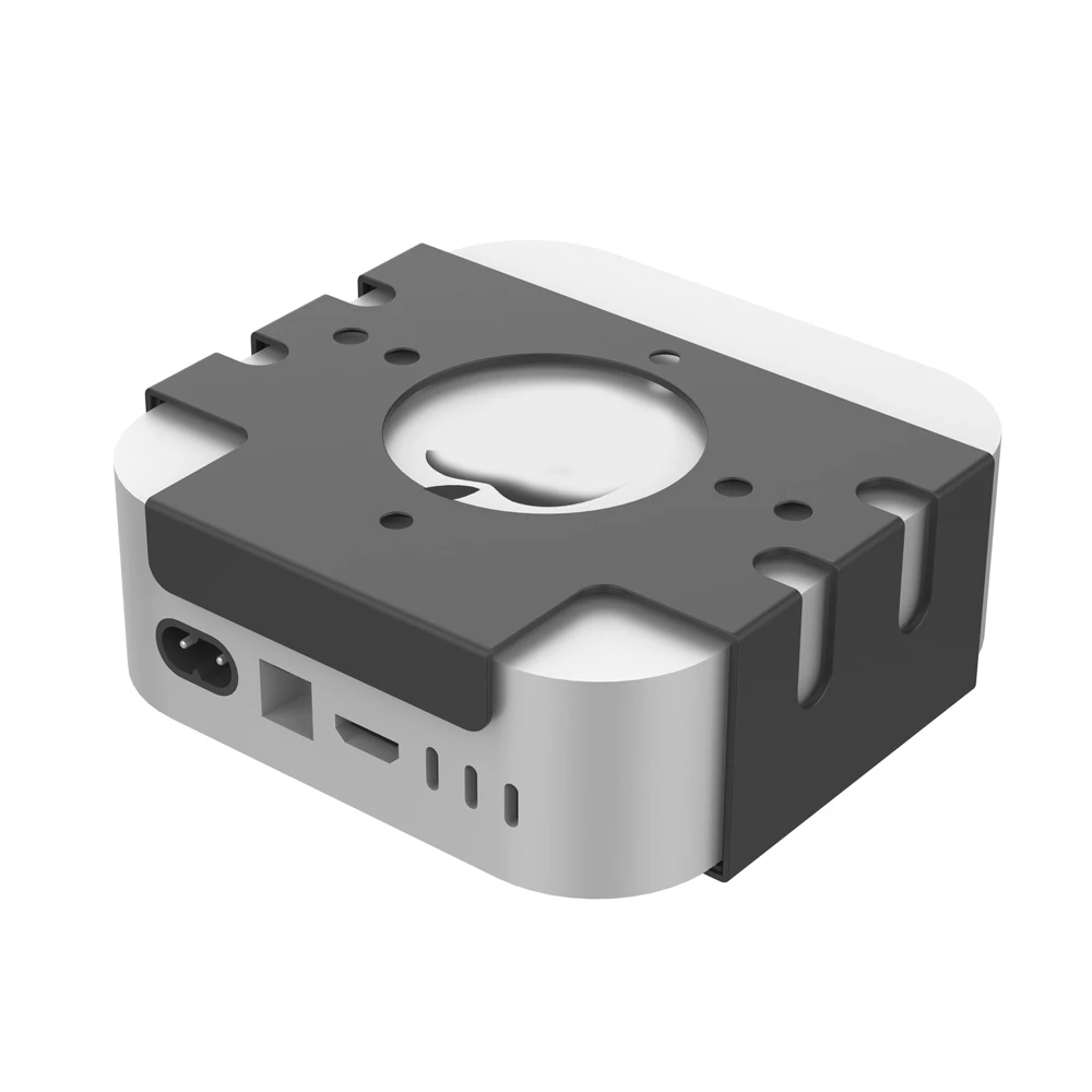 Display Bracket for Mac mini M4 / M4 Pro 2024 Under Desk Stand Holder for VESA Connection Bracket For M4 / M4 Pro Wall Mount 6