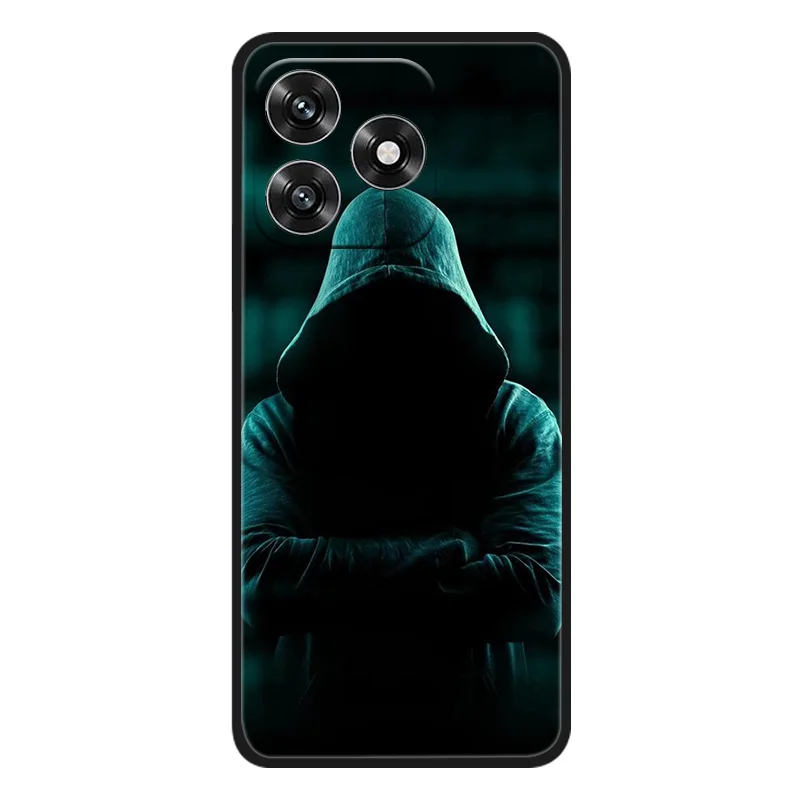 Premium Silicone Soft TPU Back Cover with Camera Protection Bumper