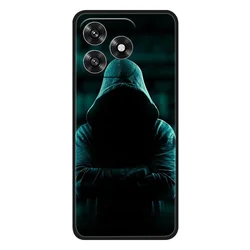 Premium Silicone Soft TPU Back Cover with Camera Protection Bumper for Honor X5c (09)