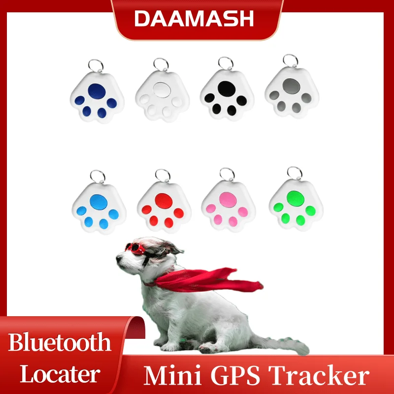 Smart Blue-tooth Mini GPS Tracker Anti-Lost Device Locator Pet Dog Cat Kids Car Wallet Key Finder Accessories For Tag