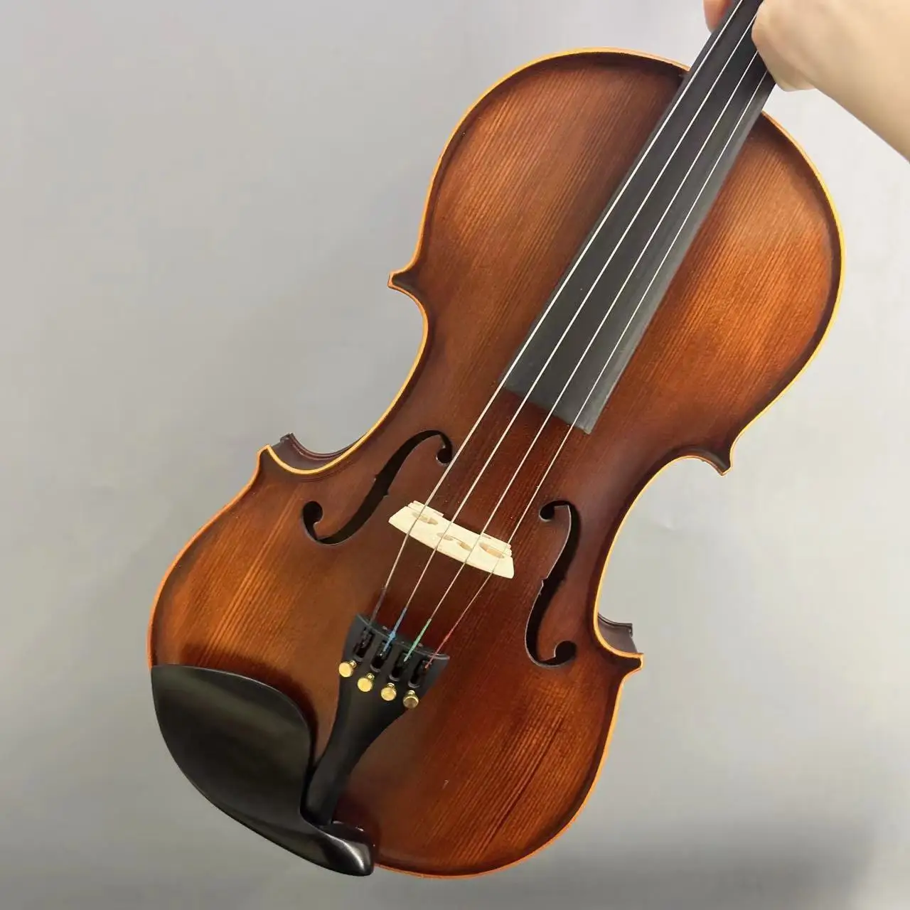 Factory Full Size Gloss Oil Varnish Spruce Flame Maple Viola 15''15.5'' 16''16.5''