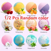 Bath Bombs Gift,1/2Pcs Handmade Rich in Essential Oil,Moisturize Dry Skin,Perfect for Bubble&Spa Bath,Birthday Mothers day Gifts 1