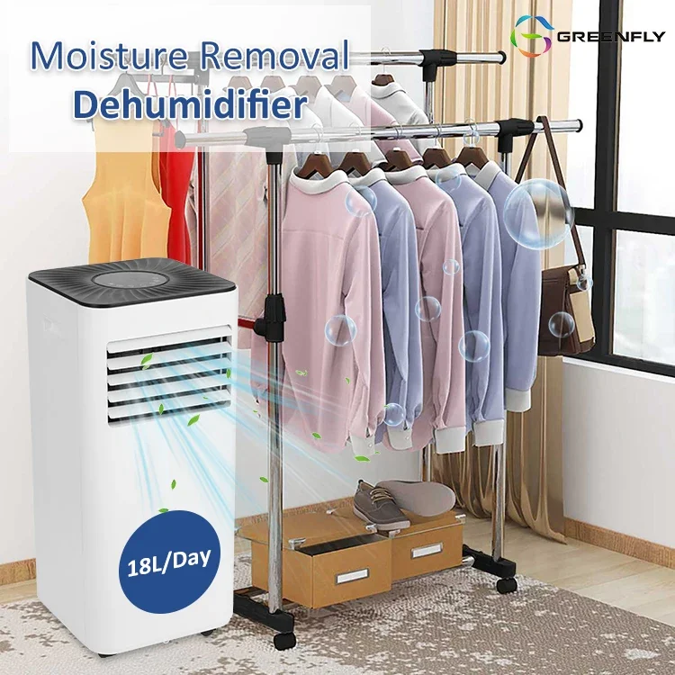 JJPRO Greenfly New design mini portable air conditioning smart home ac mobile 5000btu portable air conditioner 4