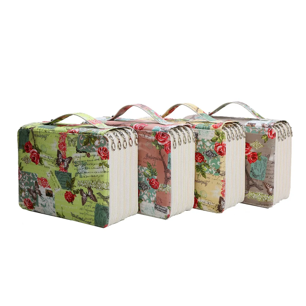 Pencil Cases 200/250/480 Slots Pencil Case Bag for School Girls Large Capacity Stationery Pen Box Organizer Big Cartridge Pouch