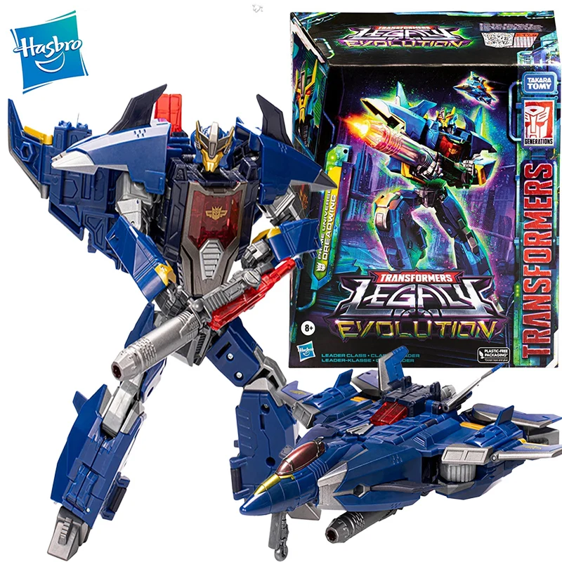 

In Stock Hasbro Transformers Prime Legacy Evolution Leader Class Prime Universe Dreadwing Anime Action Figures Model Toy Gift