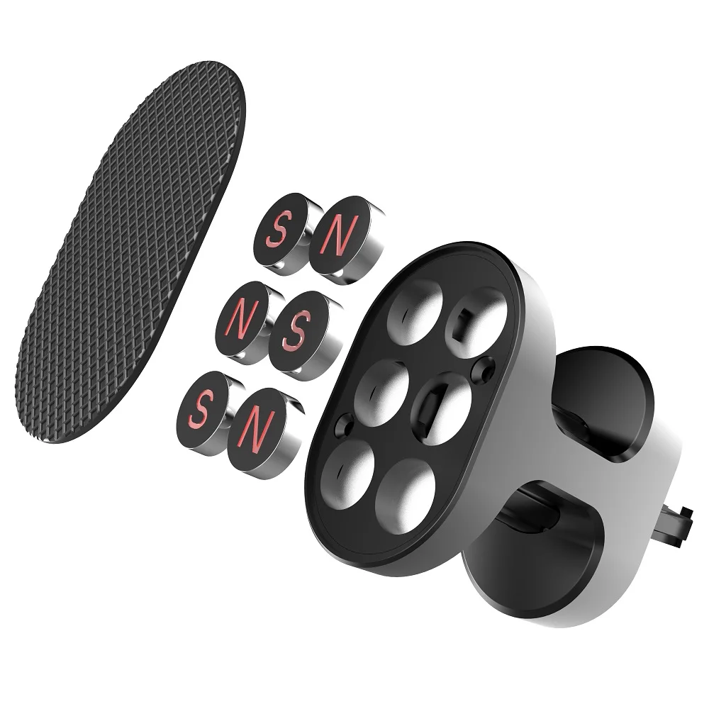 Universal Magnetic Car Air Vent Phone Holder Stand - Adjustable Mobile Mount