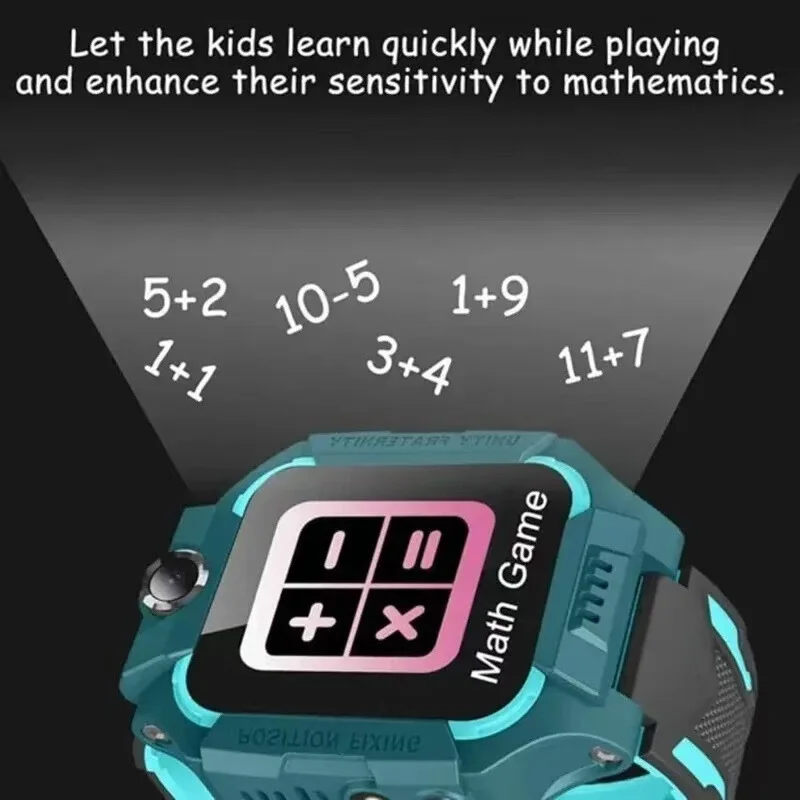 Xiaomi Kids 4G Smart Watch SOS GPS Location Sim Card Call Smart Watch Camera Waterproof Watch Gift For Ios Android Children Gift