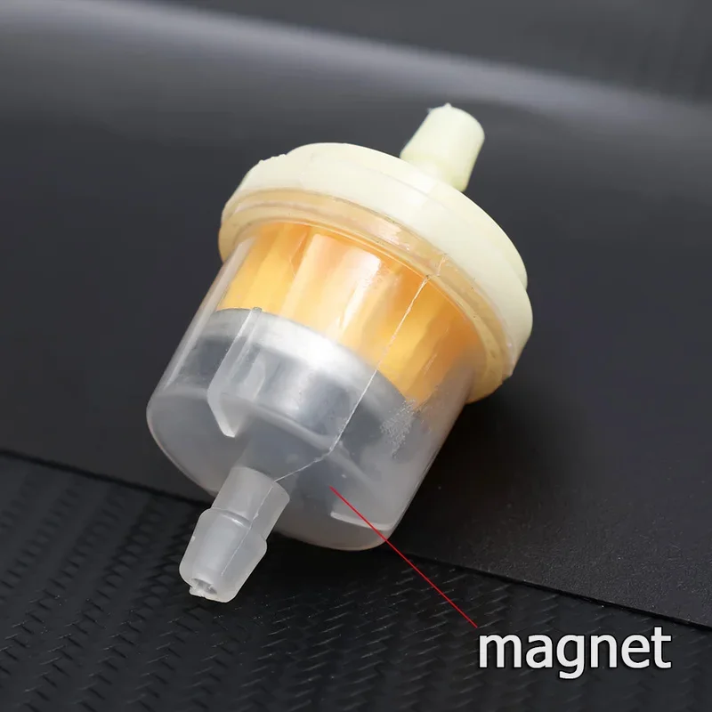 1/10pcs Universal Gasoline Fuel Filter for Motorcycle Moped Scooter Motocross motorcycle oil filter,fuel filter