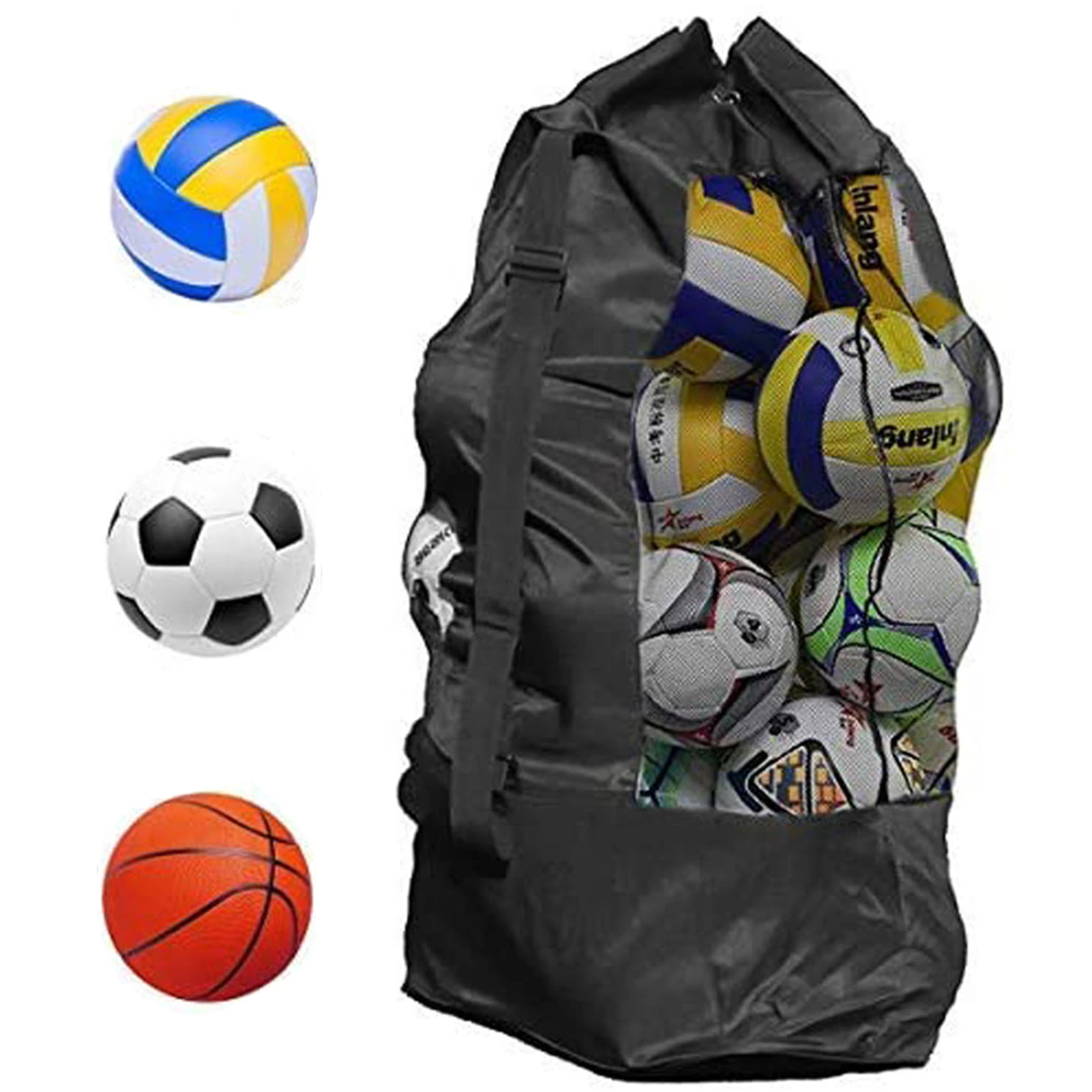 Nike Club Team Soccer Ball Extra Large Ball Bag, Mesh Soccer Ball Bag
