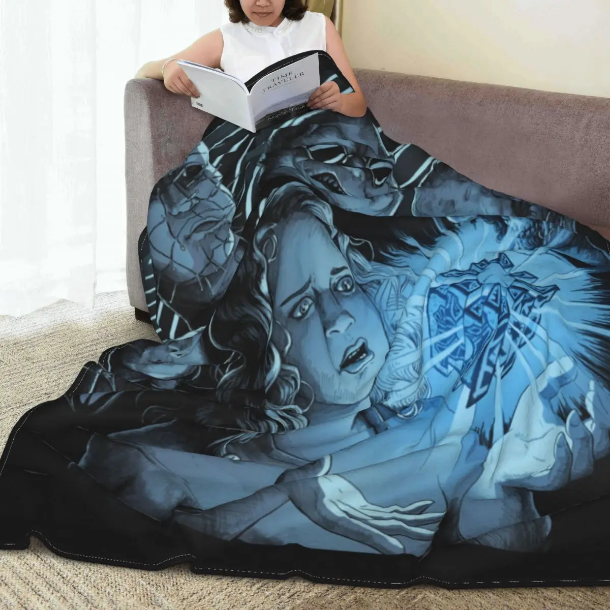 Hellraiser-����� �ö��� ����Ŷ, ������ ����ִ� ����Ŷ 200x150cm ħ�뺸