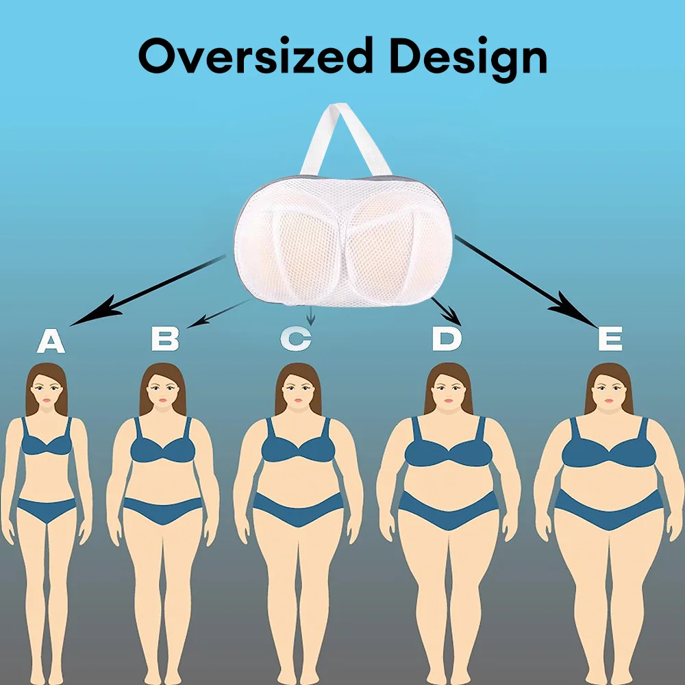 Anti-deformation Bra Mesh Bag Machine-wash Special Polyester Bags Laundry Brassiere Bag Cleaning Underwear Sports Sports Bra 5
