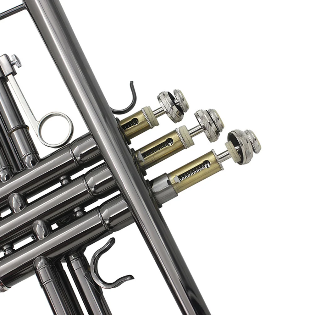 Stainless Steel Trumpet Button Spring Replacements Practical Springs Components Parts Fittings Supplies Trumpet Accessories