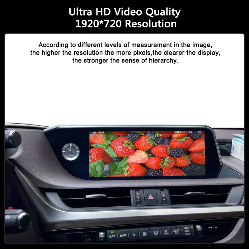 Reproductor Multimedia Android 14 CarPlay para Lexus ES ES200 ES250 ES300H ES350 2018-2021, Radio para Auto que Conserva el Menú Original 4