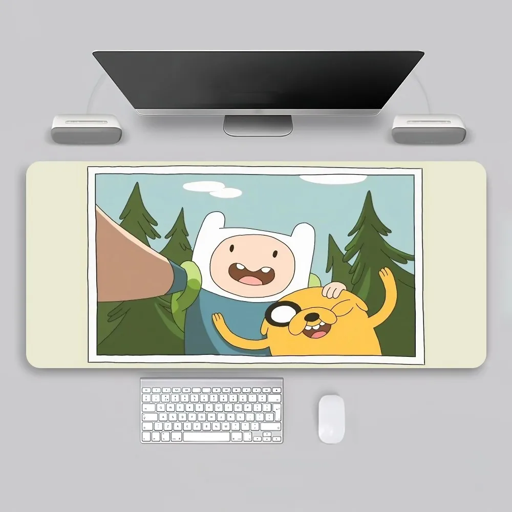 Cartoon A-Adventure T-Time Cute TV Mouse Pad Game Office Large PC Keyboard Rubber Big Desk Computer Laptop Table Mousepad 6