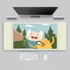 Cartoon A-Adventure T-Time Cute TV Mouse Pad Game Office Large PC Keyboard Rubber Big Desk Computer Laptop Table Mousepad 6