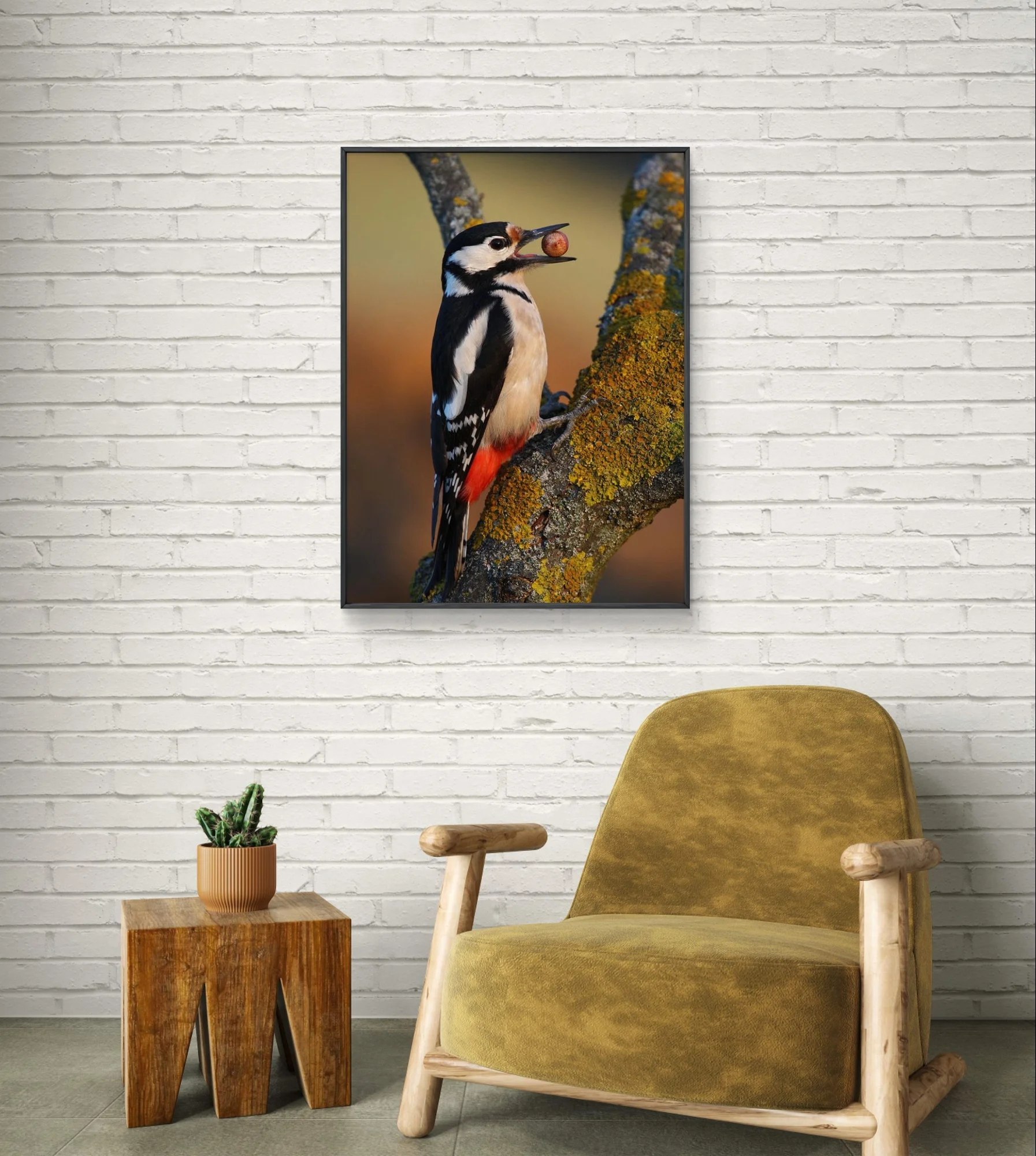 Woodpecker 5D Diamond Art Painting Comics Bird Handmade Diamond Embroidery Rhinestones Cross Stitch Home Wall Decor Diy Gift