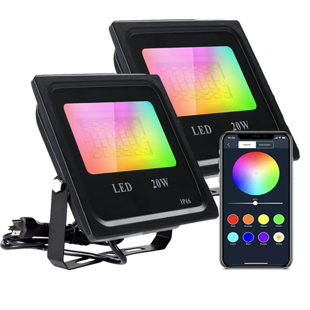 Bluetooth flood light deals