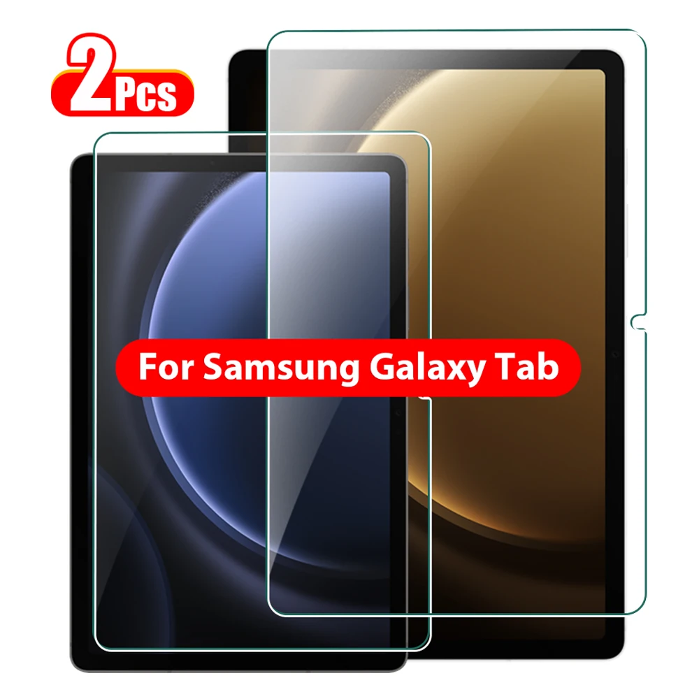 Premium Tempered Glass Screen Protector (2-Pack) for Samsung Galaxy Tablets