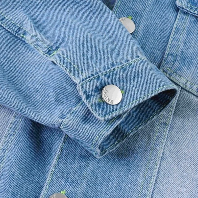 2023 Новые мальчики девочки для девочек джинсовая ткань Микки Минни Куртка для мыши весна осень осень детей верхняя одежда детская хлопковая одежда на 2-9 лет