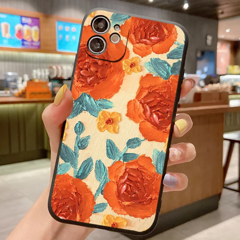  ޴ ̽, Oneplus Nord CE 3 2 Lite N20 SE N30 N300 2T CE 5G ACE 2V Pro Flower Ʈ TPU Ǹ ĸ Ŀ ̽