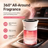 Nouveau désodorisant solide pour voiture, baume parfumé longue durée, parfum pour voiture pour femme, élimine les odeurs et purifie l'air 4