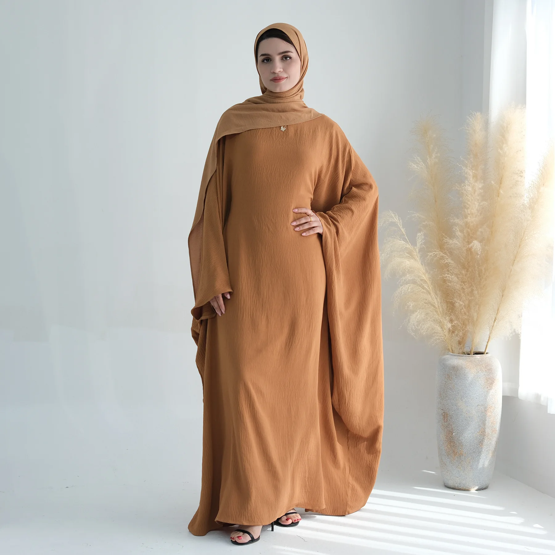 Ramadan Hijab Abaya Saudi Arabia Turkey Islam Muslim Dress Prayer Clothes African Dresses for Women Khimar Robe Femme Musulmane