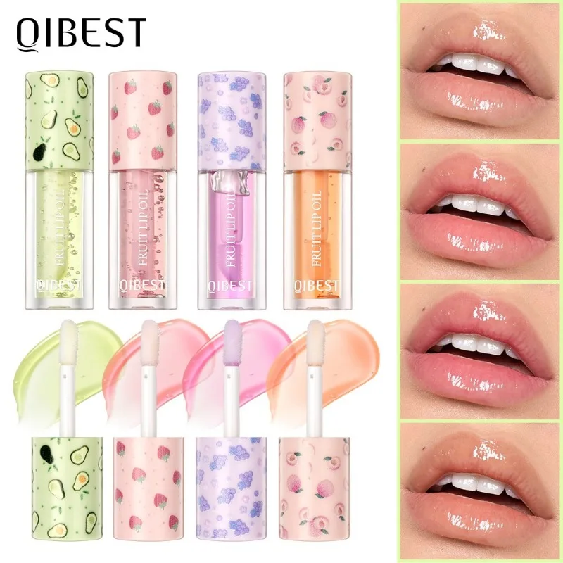 4er Set Roll-On Lip Oil – Fruchtiger Lipgloss Mit Hydration & Glanz | Transparent, Plumping, Für Natürlichen Look