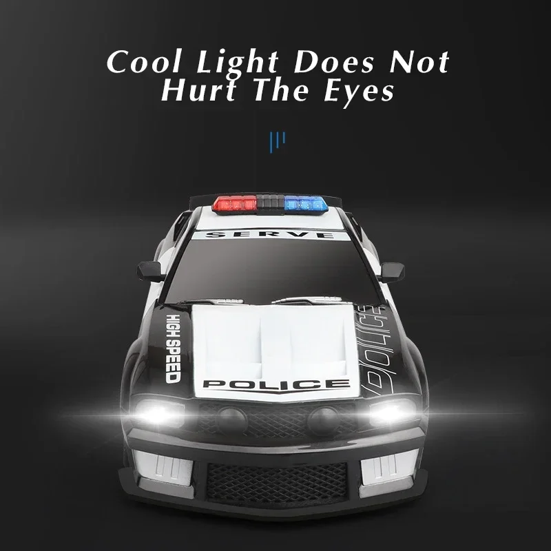 1: 12 Rc Police Cars With LED Light 2.4G Remote Control Car Models High Speed Radio Controled Machine Off-Road Drift vehicle Toy 5