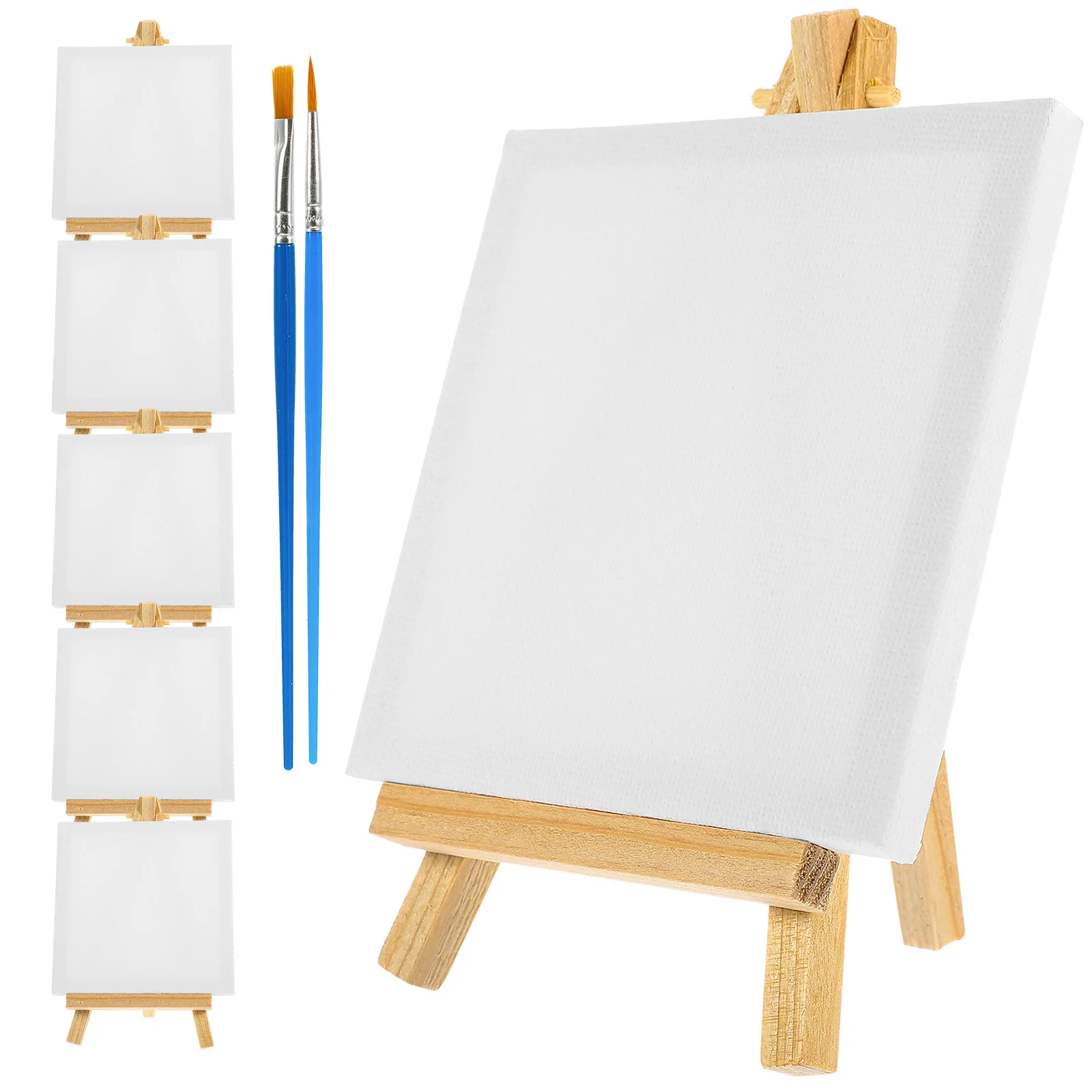 성인용 그림 캔버스 미니어처 거치대 오일 이젤, 어린이 용품, 탁상 나무 이젤