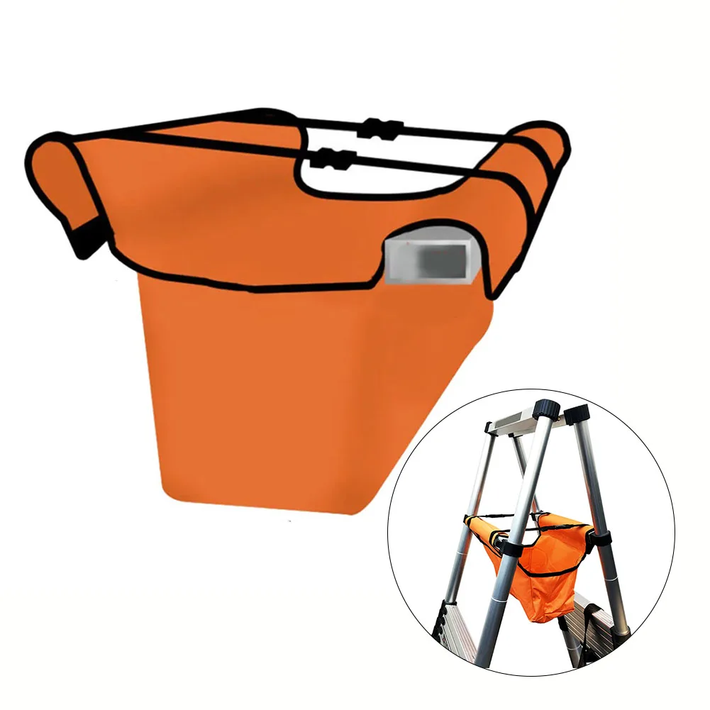 

Telescoping Ladder Tool Storage Bag Professional Multi-Pocket Rolled Portable Storage Hanging Bag Workshop Equipment Tools