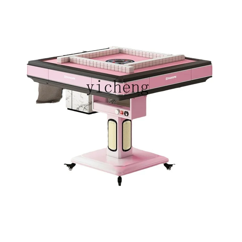 

Zk Mahjong Machine Automatic New Dining Table Dual-Use Mahjong Table Folding Mute