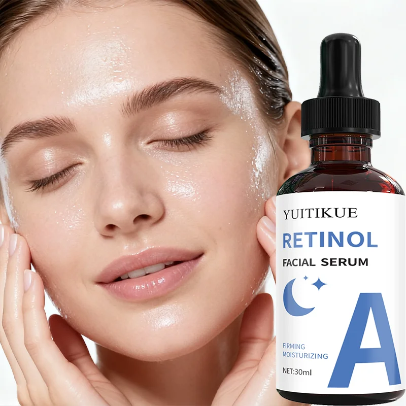 Huang alcohol facial serum, deeply moisturizing, firming and lifting, cares for every inch of skin, suitable for all skin types