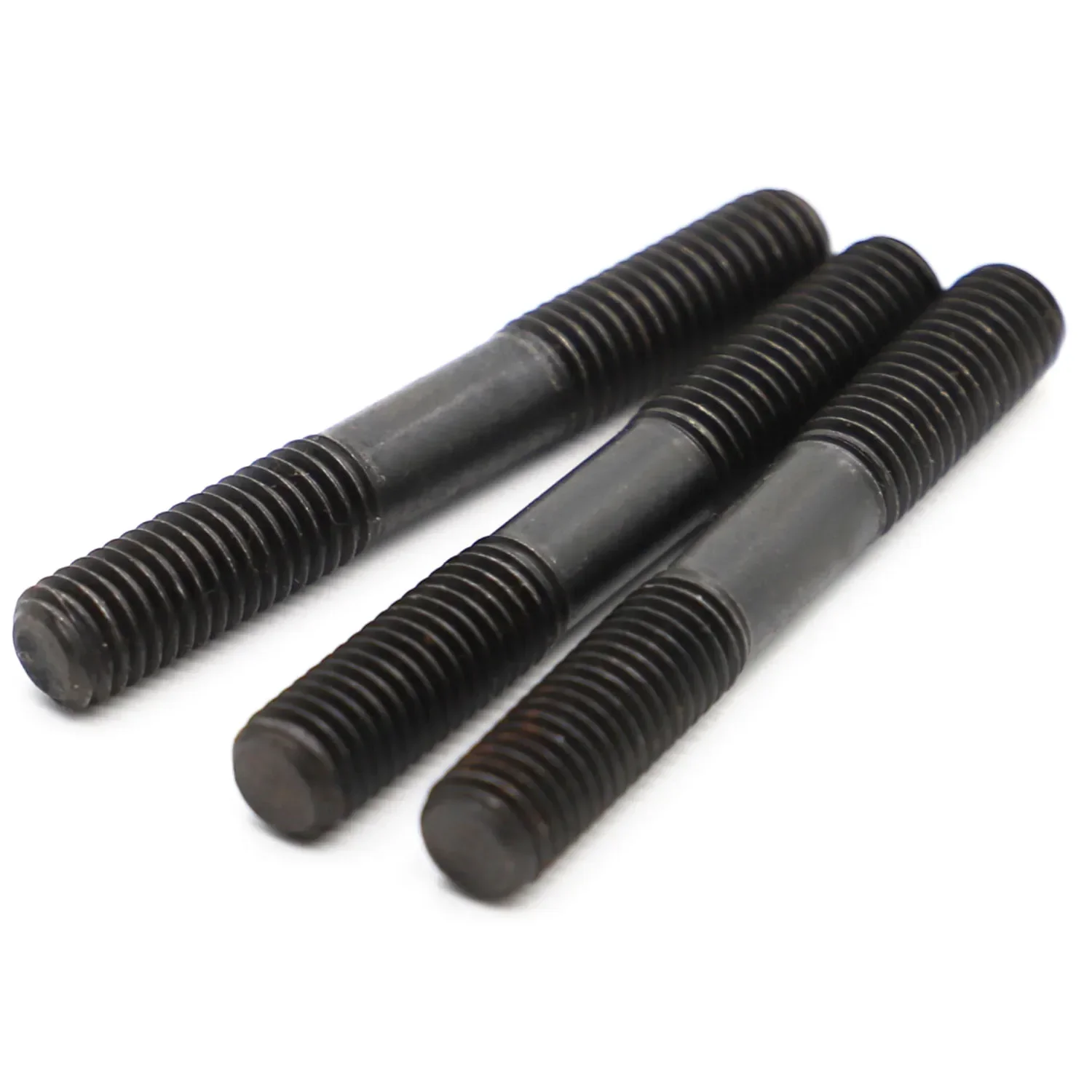 M8 M10 M12 כיתה 8.8 פחמן פלדה GB901 מוט כפול חוט בורג Stud ברגים מוט Stud ברגים