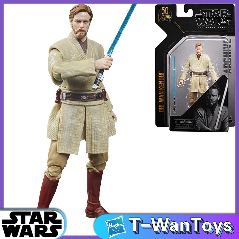 

Hasbro Star Wars The Black Series 50Th Anniversary Archive Revenge of The Sith Obi-Wan Kenobi 6-Inch-Scale Action Figure