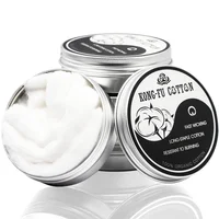 NK 2 x Kong-Fu Cotton Long Fiber Organic Natural Japan Cotton Wick Tasteless 1