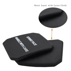Tactical Vest EVA Side Plates - Dummy Plate for Airsoft & Hunting Protection (B Style With Lycra)
