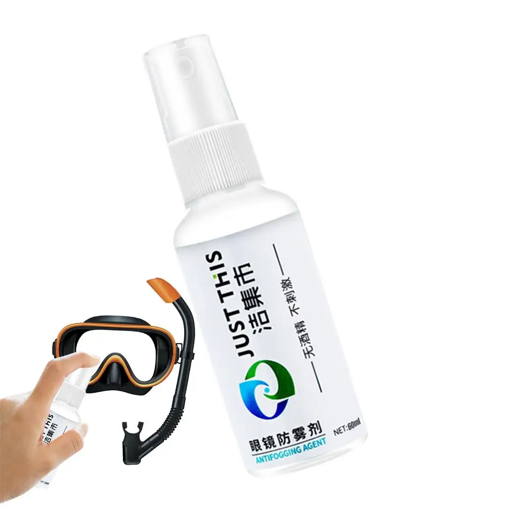 Anti Fog Spray For Goggles Car Windshield Lens Spray Antifogging Lens Cleaner Long-Lasting Anti-Mist Spray Anti Fog Solution For
