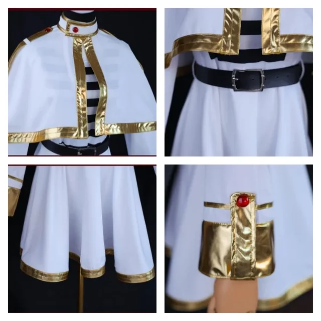 Détails du costume vue de l'avant du cosplay Sousou No Frieren