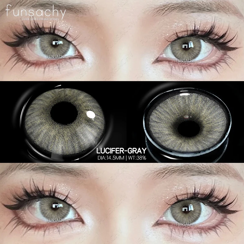 Vibrant Natural Colored Contact Lenses - Blue & Green Hues