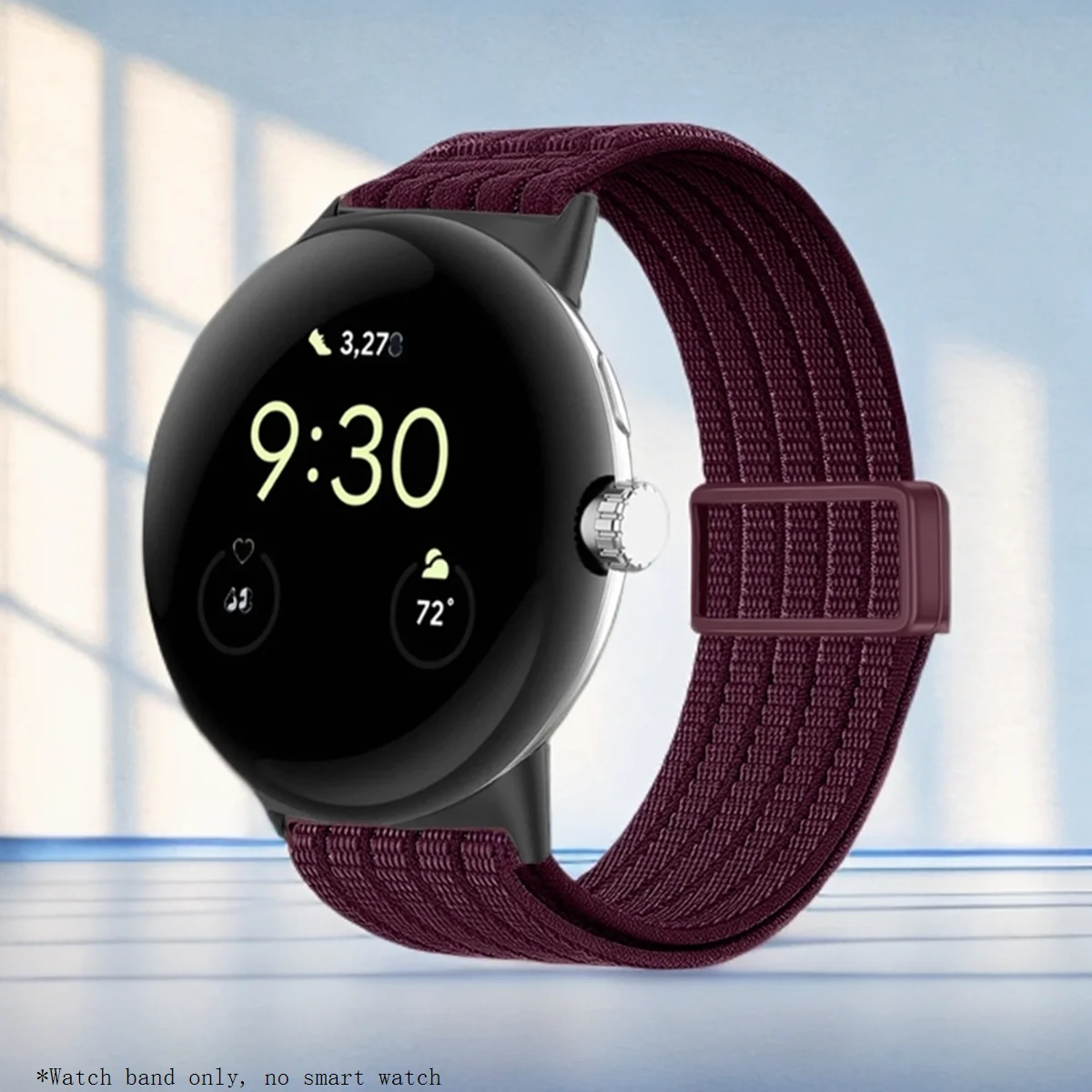 Premium Sport Nylon Loop Magnetic Band - Universal Smartwatch Strap Accessory