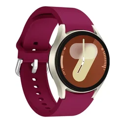 20mm Original Silicone Band - Watch 4 - 5 - 6 Series (Wine red)