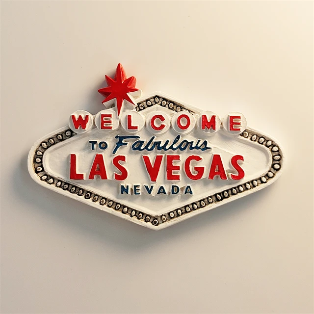 Magnete Frigorifero 3D Casinò Las Vegas - Souvenir USA Per Decorazione Casa O Ufficio | 7.5x6 Cm - Foto 6