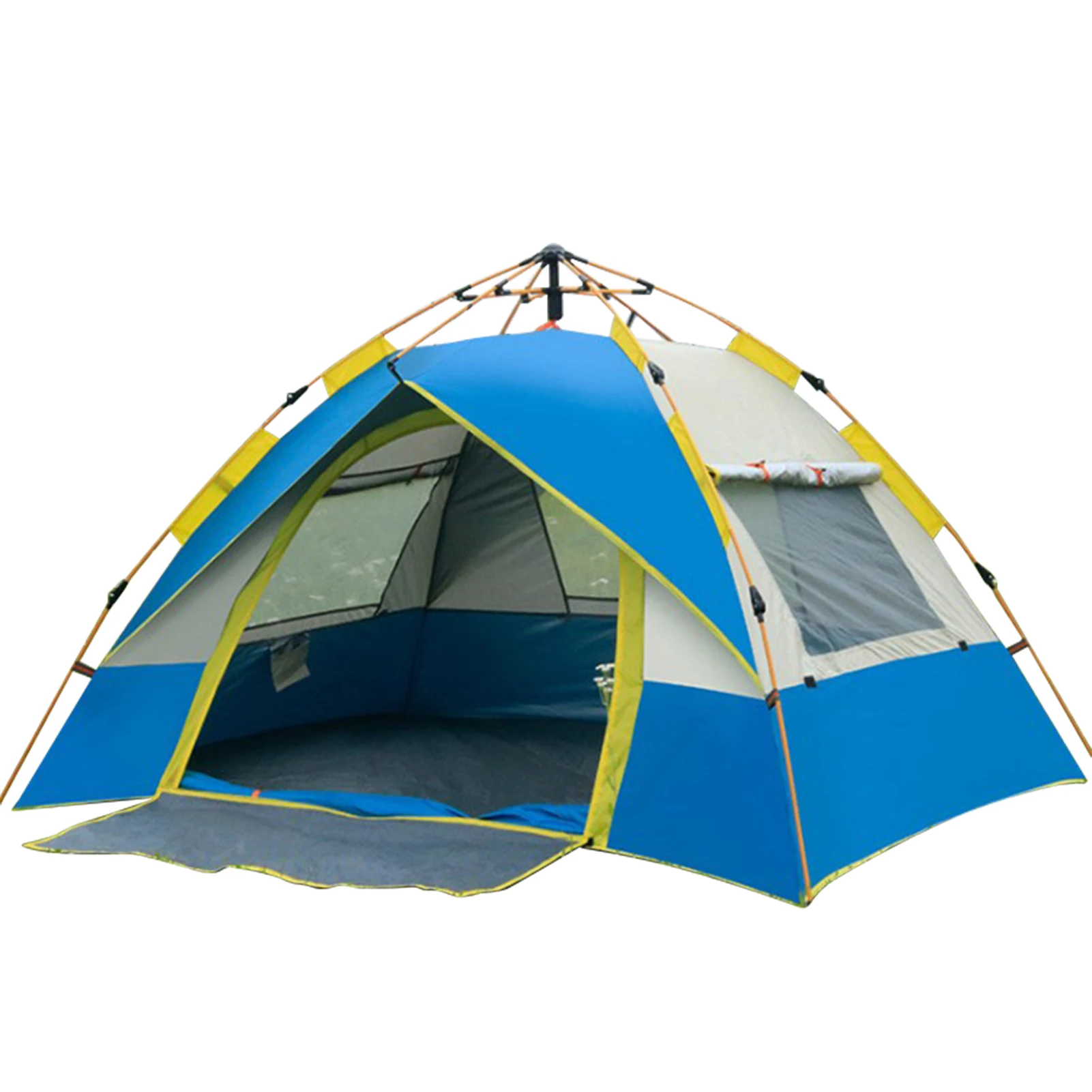 

2-4 People Outdoor Camping Tent Automatic Pops Up Tent Ultra-light Waterproof And Windproof Sun Shelter For Family Travelling