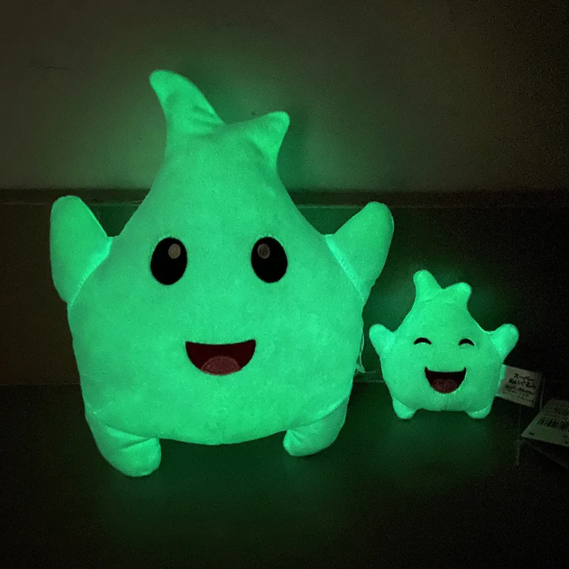 

Surper Star Luma Plush Toy Glow In The Dark Sounding Lumalee Plushie Stuffed Animal Keychain Doll Birthday Gift For Kids Fans