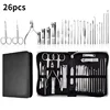 30pcs Nail Clippers High Quality Nail File Nail Scissors Manicure Pedicure Kit Convenient To Use Manicure Set 1