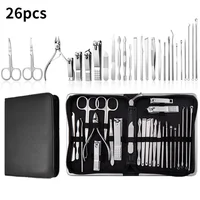 30pcs Nail Clippers High Quality Nail File Nail Scissors Manicure Pedicure Kit Convenient To Use Manicure Set 1